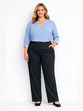 Briggs New York women’s  Dark Pinstripe Trousers